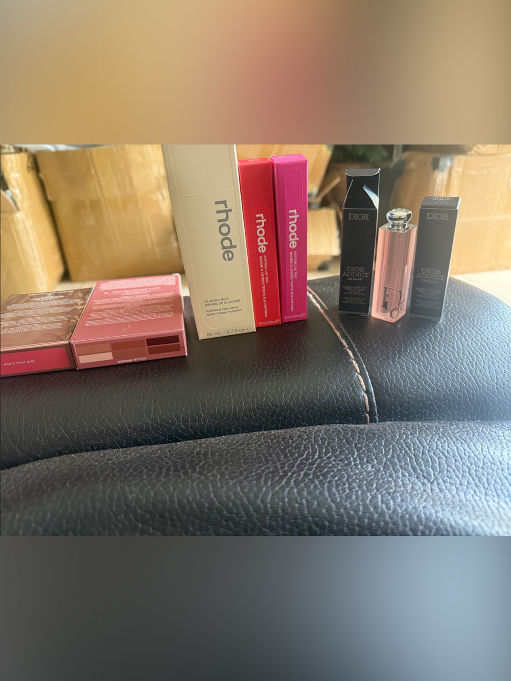 Rhode & Dior Pink Blush and Lip Set - Pink Shades